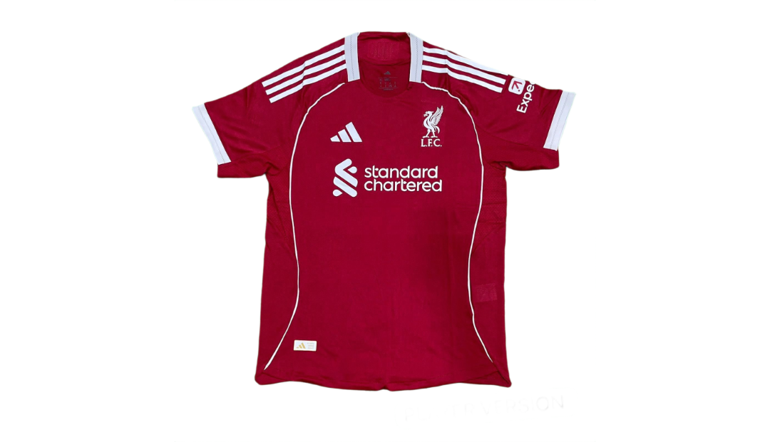 Liverpool FC 25/26 Home Jersey (Player Version)