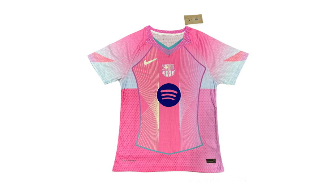 FC Barcelona 2025/26 Special Edition Pink Jersey (Player Version)