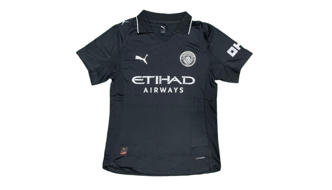 Manchester City 2025-26 Away Jersey (Player Version)