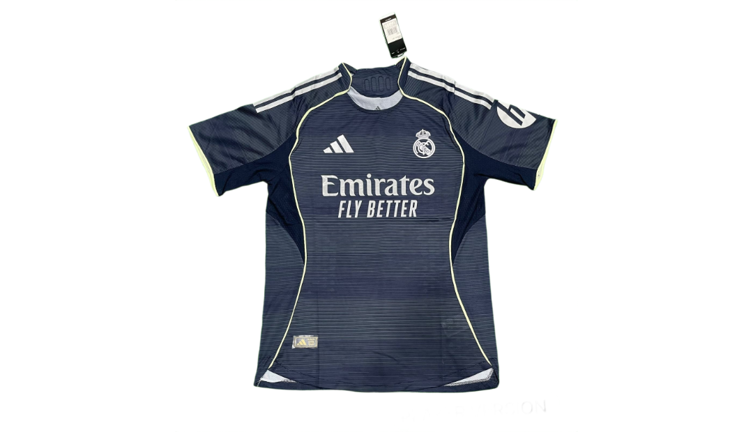 Real Madrid 25/26 Away Jersey (Player Version)