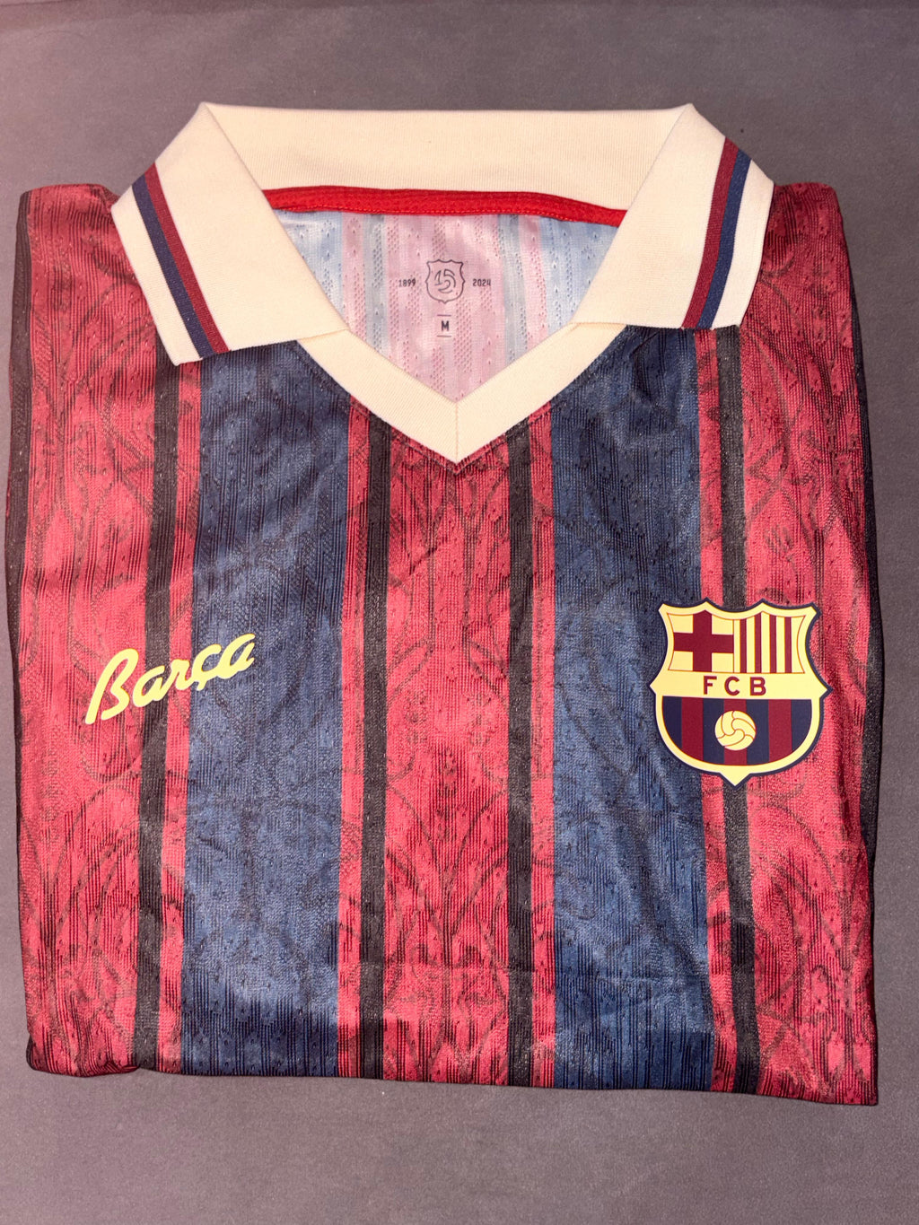 FC Barcelona 125th Anniversary Polo Jersey (Player Version)