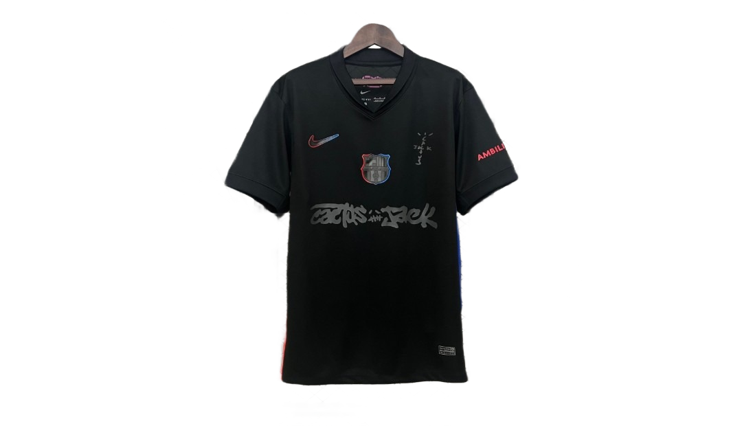 FC Barcelona x Travis Scott Cactus Jack jersey