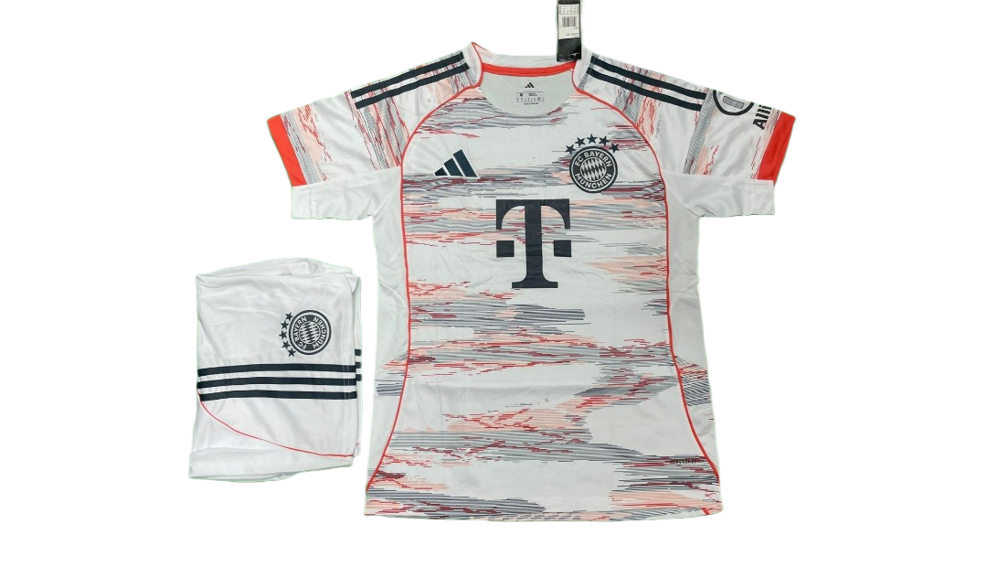 FC Bayern 2025-26 Away Kit (White)